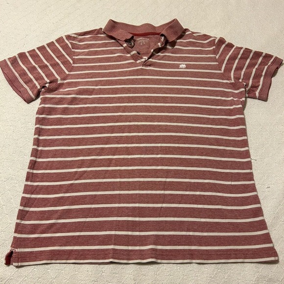 Banana Republic Other - Banana Republic Shirt Mens XL Red Striped Polo Golf Outdoors Casual Classiccore